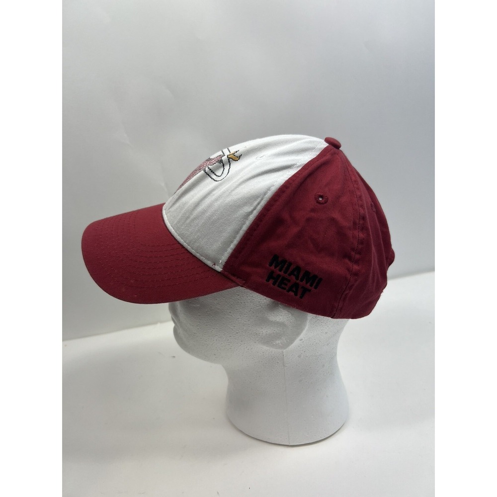 Miami‎ Heat Adidas NBA One Size Snapback Baseball Hat Cap Adjustable - Picture 2 of 9